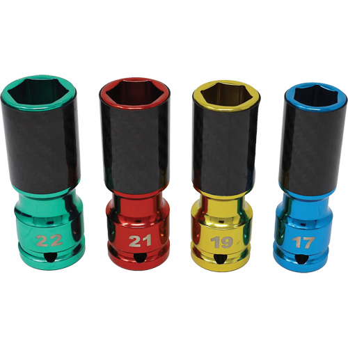 Lug Socket Set with Carbon Fiber Sleeves Chandler Sales
