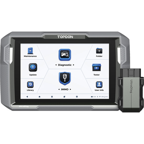 Outil de diagnostic et programmation des cl&eacute;s UltraDiag 8" avec commandes bidirectionnelles Chandler Sales