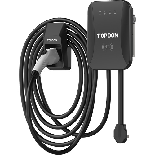 Chargeur r&eacute;sidentiel PulseQ AC pour VE avec mode identification par radiofr&eacute;quence (RFID), 40 A, Niveau 2 CA, Connecteur Type 1 (SAE J1772) Chandler Sales