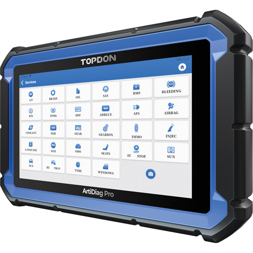Outil de diagnostic ArtiDiag Pro 7" avec fonctions de service et commandes bidirectionnelles Chandler Sales