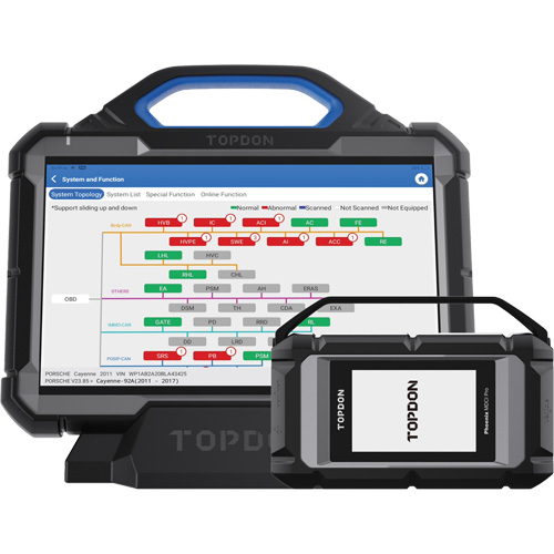Outil de diagnostic de niveau OE Phoenix Max Basic de 13,3", station daccueil et programmation infonuagique Chandler Sales