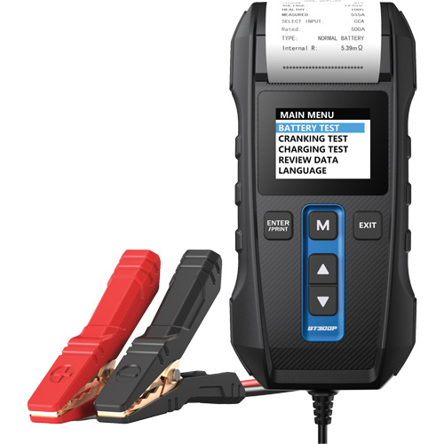 BT300P Battery, Charging & Cranking System Tester with Printer Chandler Sales
