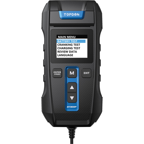 BT300P Battery, Charging & Cranking System Tester with Printer Chandler Sales