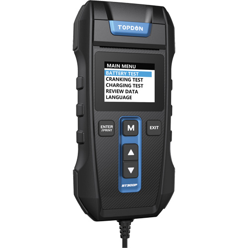 BT300P Battery, Charging & Cranking System Tester with Printer Chandler Sales