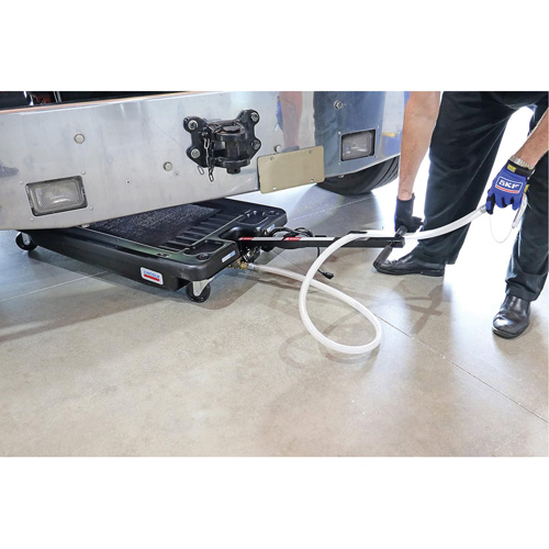 Drain pour camion &agrave; profil bas avec pompe &eacute;lectrique Chandler Sales