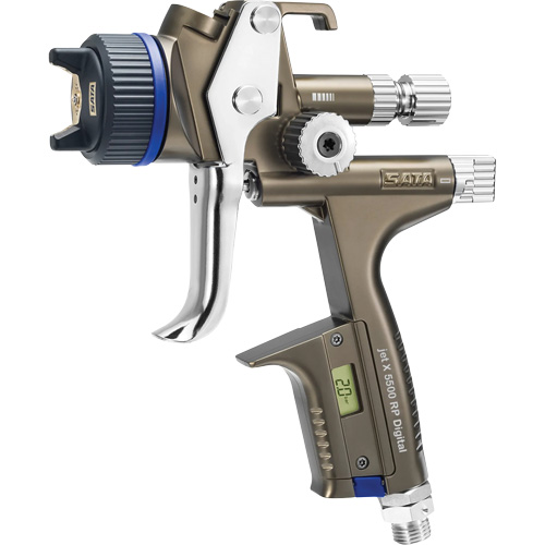 X5500 RP 1.3 O RPS D DIGI psi Premium Paint Spray Gun for Automotive Refinishing, 1/4" NPT Air Inlet, 10.24 CFM, 0.6 L/0.9 L Capacity, 0.17 PSI Chandler Sales