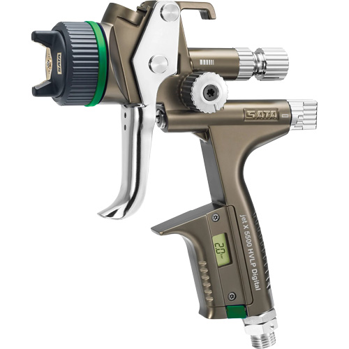 X5500 HVLP 1.2 I RPS D DIGI psi Premium Paint Spray Gun for Automotive Refinishing, 1/4" NPT Air Inlet, 15.19 CFM, 0.6 L/0.9 L Capacity, 0.17 PSI Chandler Sales