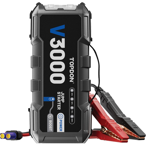Survolteur, banque d'alimentation et lampe de poche V3000 Chandler Sales