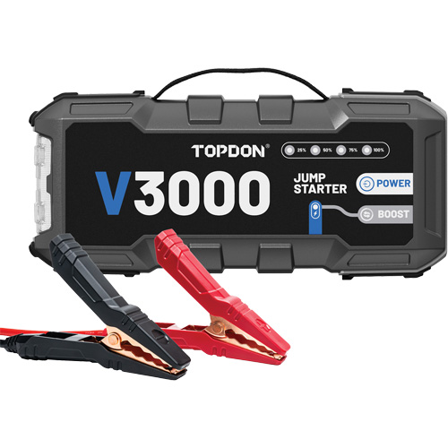 Survolteur, banque d'alimentation et lampe de poche V3000 Chandler Sales