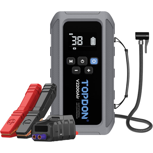 V2200Air 2-in-1 2200 Peak Amp Jump Starter & Tire Inflator Chandler Sales