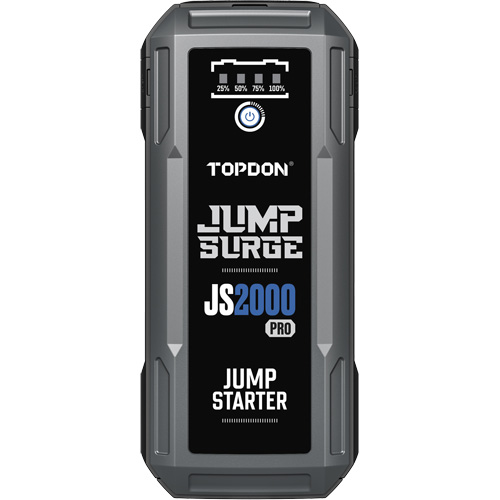 D&eacute;marreur de secours, banque d'alimentation et lampe de poche JumpSurge2000Pro &agrave; 2500 A de pointe Chandler Sales