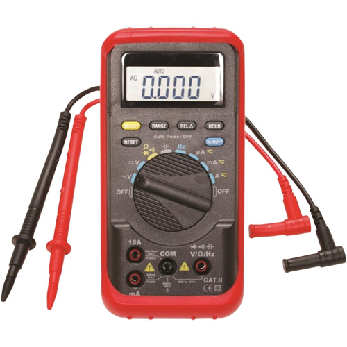 Auto-Ranging Digital Multimeter with Holster Chandler Sales