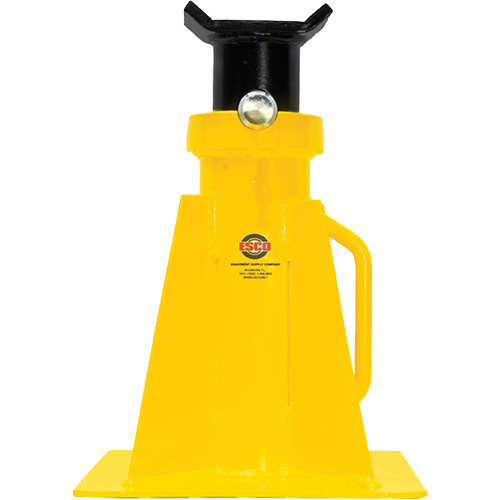 Support de v&eacute;rin &agrave; goupille, Tige verrouillable, Capacit&eacute; de 25 tonnes, 15-3/4" - 26-3/4" h Chandler Sales