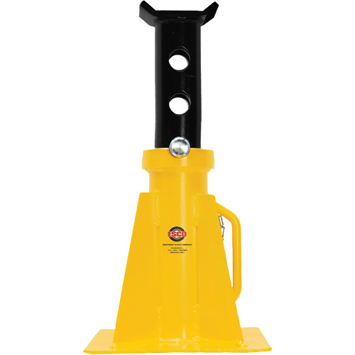 Support de v&eacute;rin &agrave; goupille, Tige verrouillable, Capacit&eacute; de 25 tonnes, 15-3/4" - 26-3/4" h Chandler Sales