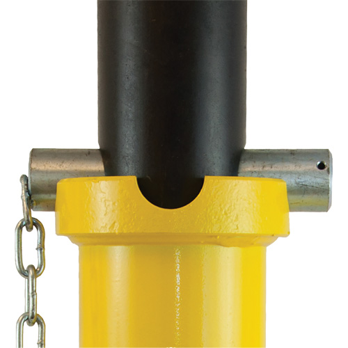 Support de v&eacute;rin &agrave; goupille, Tige verrouillable, Capacit&eacute; de 25 tonnes, 15-3/4" - 26-3/4" h Chandler Sales