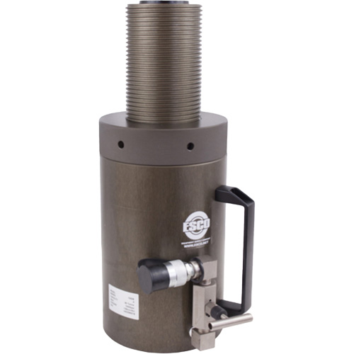 Safety Jack, Locking Collar, 100 tons Capacity, 13-37/100" - 19-3/5" H Chandler Sales
