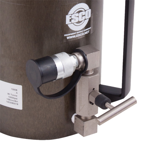 Safety Jack, Locking Collar, 100 tons Capacity, 13-37/100" - 19-3/5" H Chandler Sales