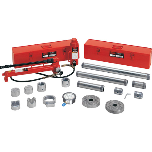 20-Ton Capacity Collision/Maintenance Repair Kit with Forged Adapters Chandler Sales