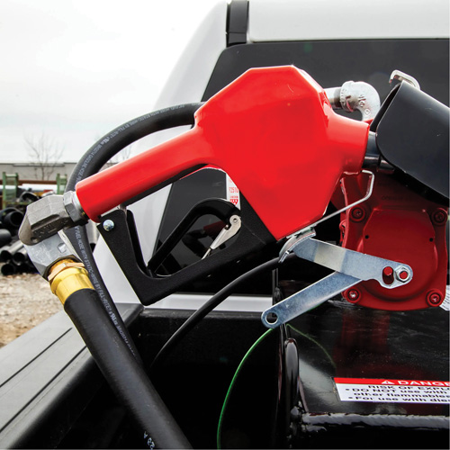 Red Automatic Gasoline Spout Nozzle Chandler Sales