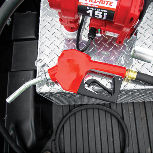 Red Automatic Gasoline Spout Nozzle Chandler Sales