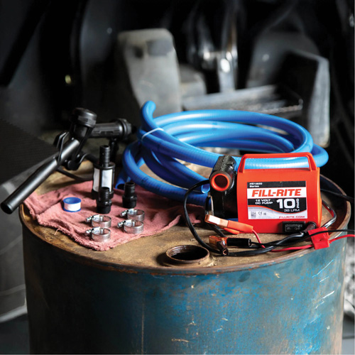 Pompe de transfert de carburant 12 V CC avec pistolet Chandler Sales