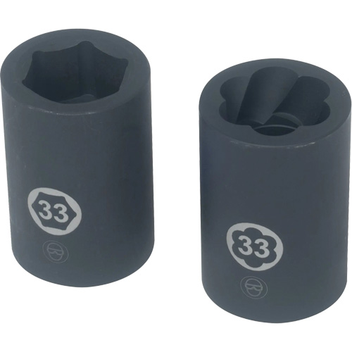 Hex & Twist Truck Lug Nut Socket Set Chandler Sales