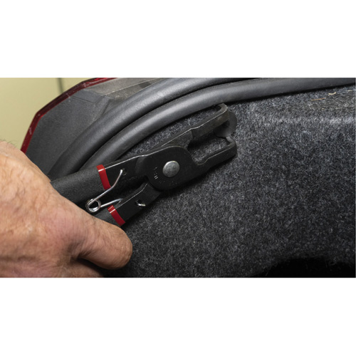 80° Push Pin Pliers with Dual Durometer Grips Chandler Sales