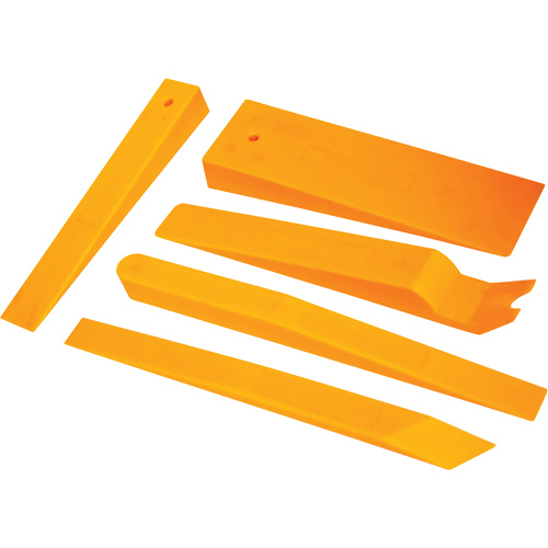 5-Piece Nylon & Neon Orange Wedge Assortment Set Chandler Sales