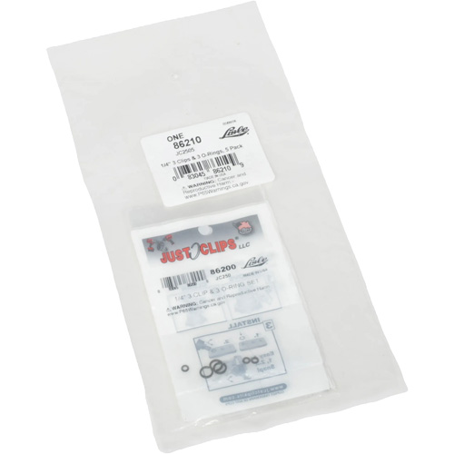 1/4" Clips & O-Rings Set - Bulk Chandler Sales