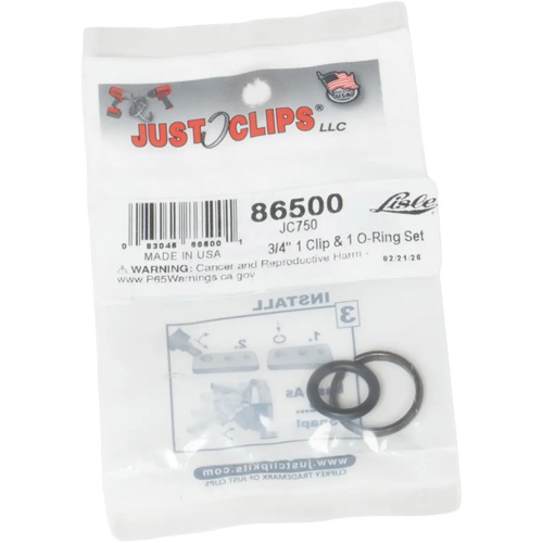 3/4" Clip & O-Ring Set Chandler Sales