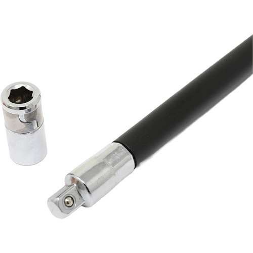 Tournevis flexible extra-long avec adaptateur carr&eacute; 1/4" x hexagonal 1/4" Chandler Sales