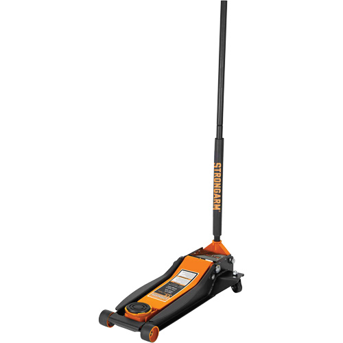 Cric rouleur &agrave; levage &eacute;lev&eacute; avec manche en 2 morceaux, 3,5 tonne(s) Capacit&eacute;, 3-7/20" Abaiss&eacute;e, Hydraulique &agrave; main Chandler Sales