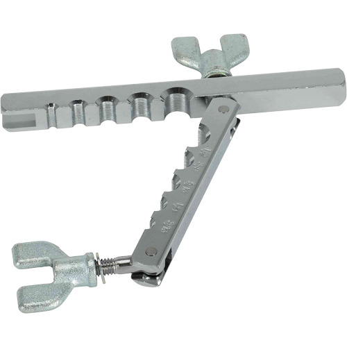 Trousse d'outils d'&eacute;vasement double SAE de 7 morceaux avec coffret moul&eacute; par soufflage Chandler Sales