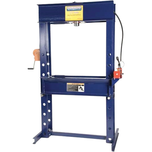 Shop Press with Manual Pump, 55 Tons Capacity Chandler Sales