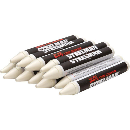 Semi-Permanent White Tire Marking Crayons Chandler Sales