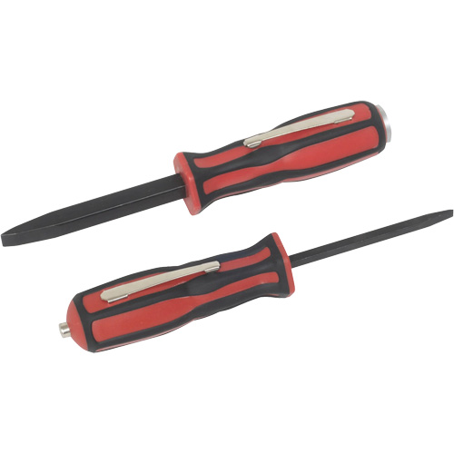 2-Piece Straight Pocket Pry Bar Set, 1/8"/1/4" W x 5" L Chandler Sales
