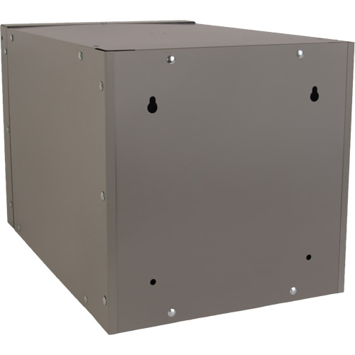 Stackable Cube Locker, 12" x 18" x 12", Steel, Grey, Knocked Down Chandler Sales