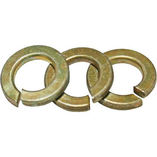 Split Lock Washer, 5/8", Yellow Zinc Chandler Sales