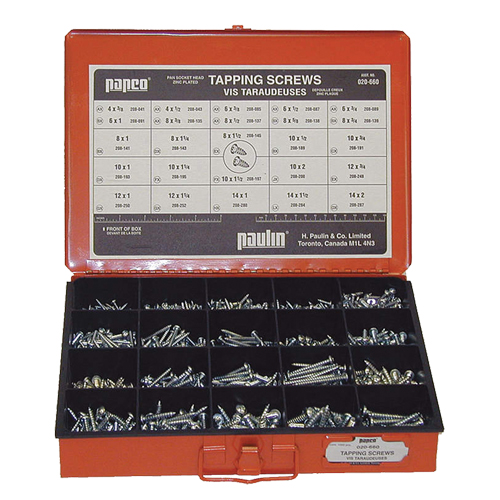 Pan Socket Tapping Screws Assortment Chandler Sales
