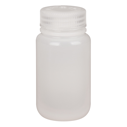 Wide-Mouth Bottles, Round, 4 oz., Plastic Chandler Sales