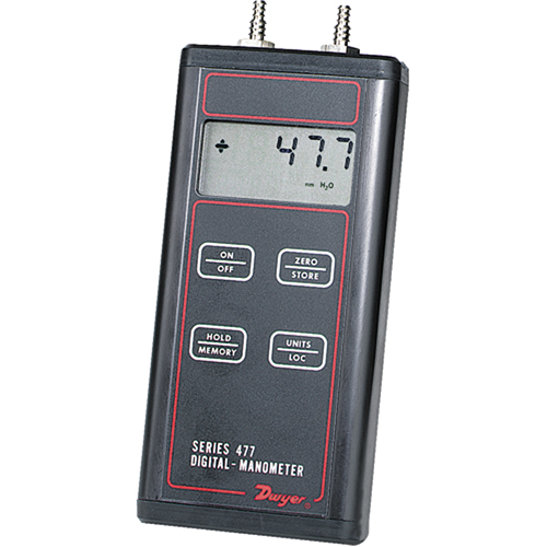 Manometer, Digital, 0 - 30 PSID/0 - 200 kPa Chandler Sales