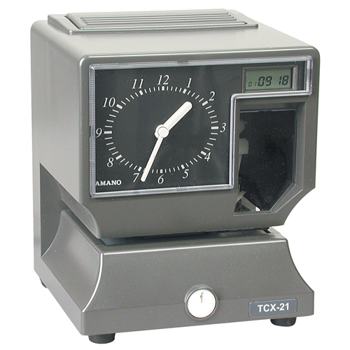 Horloge de pointage, Num&eacute;rique Chandler Sales