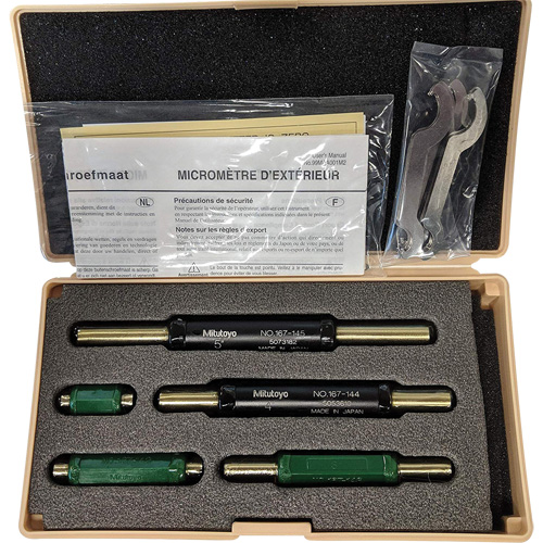 5-Piece Micrometer Pin Setting Standard Set Chandler Sales