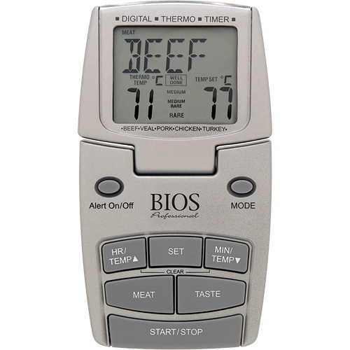 Thermom&egrave;tre &agrave; viande, Contact, Num&eacute;rique, 14-392°F (10-200°C) Chandler Sales