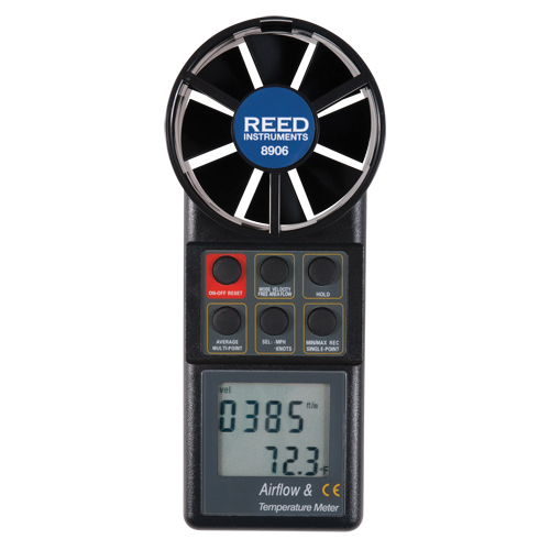 Thermo-an&eacute;mom&egrave;tre &agrave; h&eacute;lice avec certificat de calibration Chandler Sales