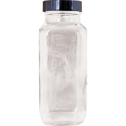 Bottle, Square, 8 fl. Oz., Glass Chandler Sales