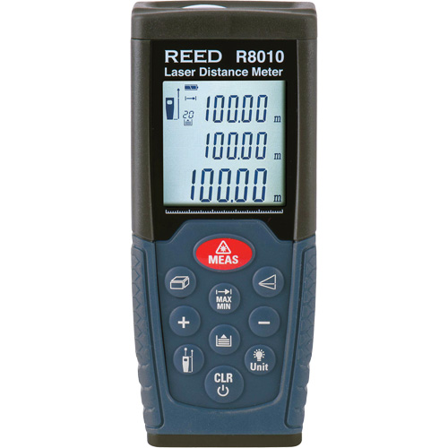 Laser Distance Meters, 0.17' - 328' (0.05 m - 100 m) Range Chandler Sales