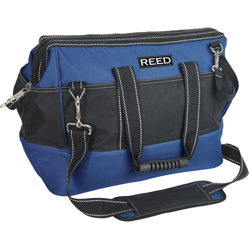 Sac &agrave; outils industriel, Polyester, 33 pochettes, Noir/Bleu Chandler Sales