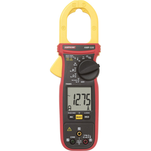 AMP-320 Motor Maintenance TRMS Clamp Meter, AC/DC Voltage, AC/DC Current Chandler Sales