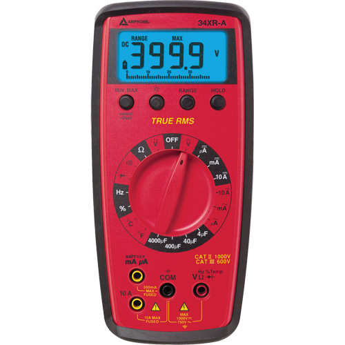 34XR-A Digital Multimeter, AC/DC Voltage, AC/DC Current Chandler Sales